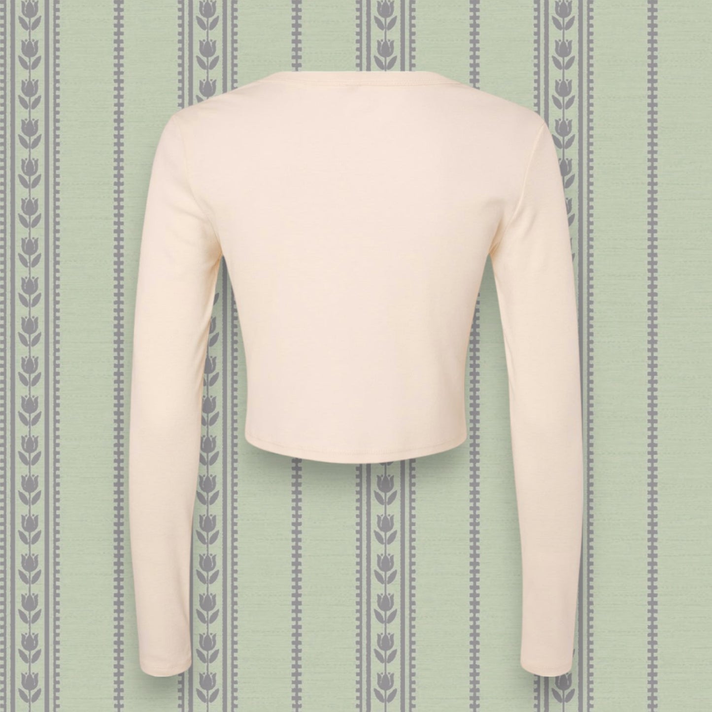 Ivy James Long Sleeve Cropped Tee