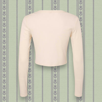 Ivy James Long Sleeve Cropped Tee